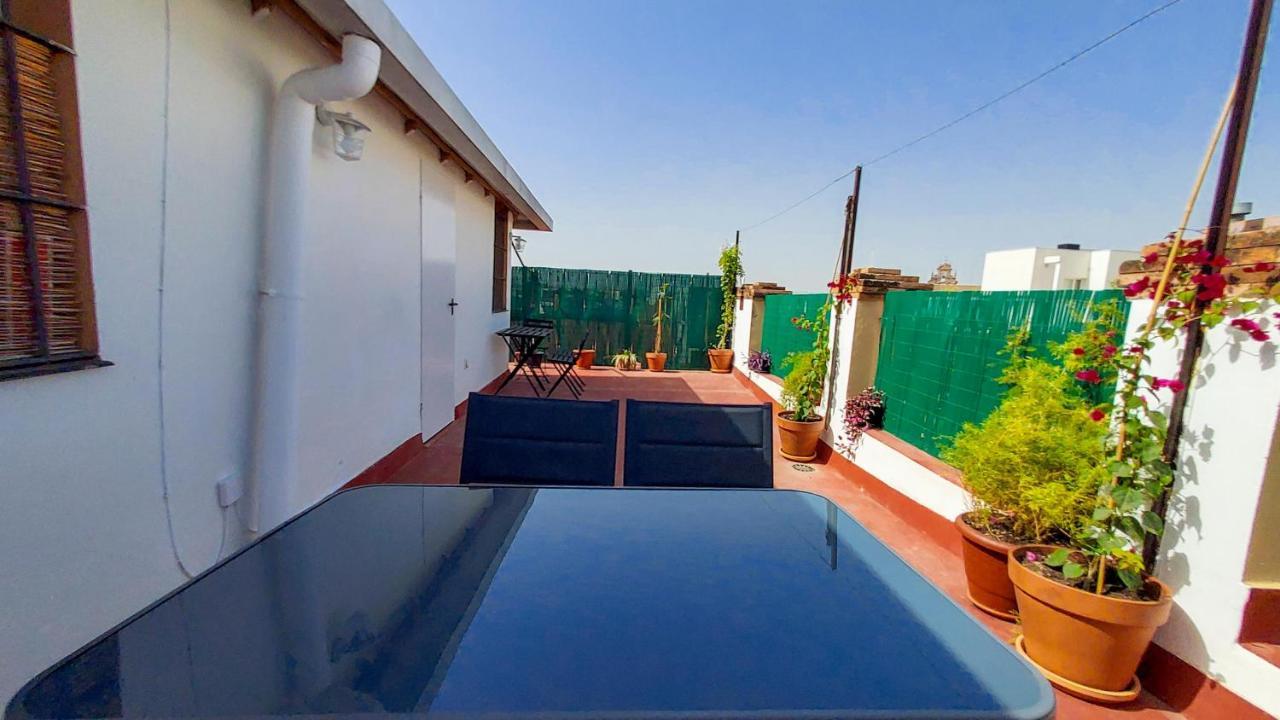 Atico En Calatrava - Vistas Y Gran Terraza Privada Apartment Seville Exterior photo