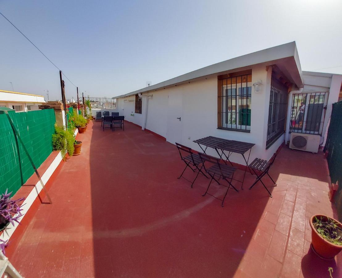 Atico En Calatrava - Vistas Y Gran Terraza Privada Apartment Seville Exterior photo